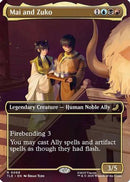 Mai and Zuko (Borderless) (TLE-068) [Avatar: The Last Airbender: Eternal-Legal]