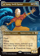 Aang, Swift Savior (Showcase) (TLA-347) [Avatar: The Last Airbender]