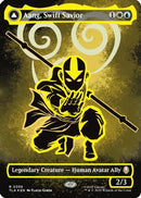 Aang, Swift Savior (Borderless) (Neon Ink Foil) (TLA-359) [Avatar: The Last Airbender] Foil