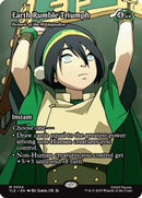 Earth Rumble Triumph - Return of the Wildspeaker (Borderless) (TLE-044) [Avatar: The Last Airbender: Eternal-Legal]
