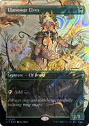 Llanowar Elves (Halo Foil) (SLC-039) [Secret Lair Countdown Kit] Foil