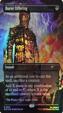 Burnt Offering (Rainbow Foil) (SLD-7047) [Secret Lair Drop Series] Foil