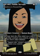 Joo Dee, Public Servant - Sakashima of a Thousand Faces (Borderless) (TLE-018) [Avatar: The Last Airbender: Eternal-Legal]
