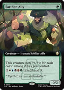 Earthen Ally (Extended Art) (TLA-377) [Avatar: The Last Airbender] Foil