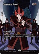 Warstorm Surge (Borderless) (TLE-038) [Avatar: The Last Airbender: Eternal-Legal] Foil