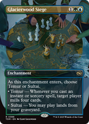 Glacierwood Siege (Borderless) (TDM-386) [Tarkir: Dragonstorm] Foil