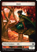 Ally (0004) // Clue (0015) Double-Sided Token (TLA-4 // 15) [Avatar: The Last Airbender] Foil