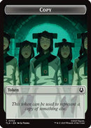 Copy (0002) // Soldier (0011) Double-Sided Token (TLA-2 // 11) [Avatar: The Last Airbender] Foil