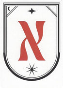 Letter Card - X [Secret Lair Countdown Kit]