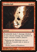 Boulderfall (THS-115) [Theros] Foil