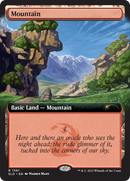 Mountain (SLD-1361) (Extended Art) [Secret Lair Drop] Foil