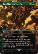 Last March of the Ents (Borderless) (LTR-418) [The Lord of the Rings: Tales of Middle-earth] Foil