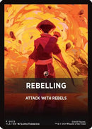 Rebelling Theme Card (TLA-033) [Avatar: The Last Airbender]