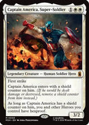 Captain America, Super-Soldier (MSH-009) [Marvel Super Heroes]