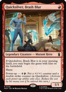 Quicksilver, Brash Blur (MSH-148) [Marvel Super Heroes] Foil