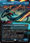 Mister Fantastic (Borderless) (MSC-002) [Commander: Marvel Super Heroes]