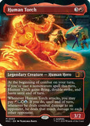 Human Torch (Borderless) (MSC-003) [Commander: Marvel Super Heroes] Foil