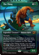 The Thing (Borderless) (MSC-004) [Commander: Marvel Super Heroes]