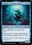Attuma, Atlantean Warlord (MSH-047) [Marvel Super Heroes] Foil
