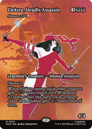 Elektra, Deadly Assassin - Massacre Girl (Borderless) (MAR-067) [Marvel Universe Eternal-Legal] Foil
