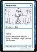 Recycla-bird (No PW Symbol) (CMB1-028) [Mystery Booster Playtest Cards 2021]