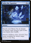 Solve the Equation (STX-054) [Strixhaven: School of Mages]