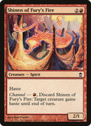 Shinen of Fury's Fire (SOK-112) [Saviors of Kamigawa]