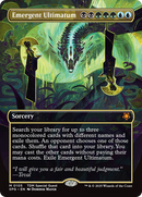 Emergent Ultimatum (Borderless) (SPG-105) [Special Guests] Foil