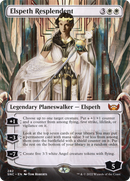Elspeth Resplendent (Borderless) (SNC-282) [Streets of New Capenna] Foil