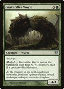 Gravetiller Wurm (DKA-116) [Dark Ascension]