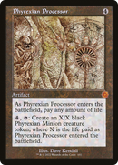 Phyrexian Processor (Schematic) (BRR-102) [The Brothers' War Retro Artifacts] Foil