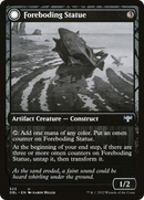 Foreboding Statue (DBL-523) [Innistrad: Double Feature] Foil