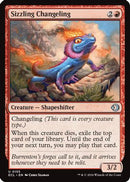 Sizzling Changeling (ECL-155) [Lorwyn Eclipsed] Foil