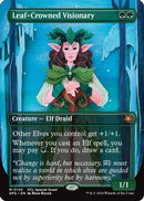 Leaf-Crowned Visionary (Borderless) (SPG-140) [Special Guests] Foil