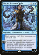 Narset, Parter of Veils (Stained Glass) (SLD-508) [Secret Lair Drop] Foil