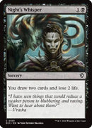 Night's Whisper (ECC-081) [Commander: Lorwyn Eclipsed]