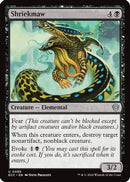 Shriekmaw (ECC-085) [Commander: Lorwyn Eclipsed]