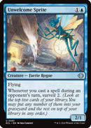 Unwelcome Sprite (ECL-081) [Lorwyn Eclipsed] Foil