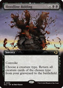 Bloodline Bidding (Extended Art) (ECL-359) [Lorwyn Eclipsed]