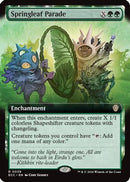 Springleaf Parade (Extended Art) (ECC-039) [Commander: Lorwyn Eclipsed]