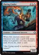 Flaring Cinder (ECL-225) [Lorwyn Eclipsed] Foil