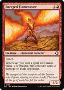 Enraged Flamecaster (ECL-135) [Lorwyn Eclipsed] Foil