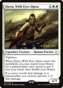 Djeru, With Eyes Open (PRE-010) [Hour of Devastation Promos] Foil