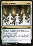 Rite of Harmony (PPMID-236P) [Promo Pack: Innistrad: Midnight Hunt Promos] Foil