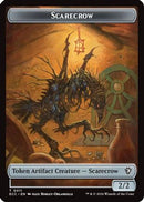 Scarecrow // Treasure Double-Sided Token (ECC-11 // 10) [Commander: Lorwyn Eclipsed]