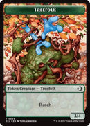 Treefolk // Goblin Double-Sided Token (ECL-3 // 6) [Lorwyn Eclipsed]