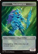 Shapeshifter // Merfolk Double-Sided Token (ECL-1 // 8) [Lorwyn Eclipsed]