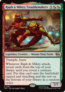 Raph & Mikey, Troublemakers (TMT-167) [Teenage Mutant Ninja Turtles] Foil