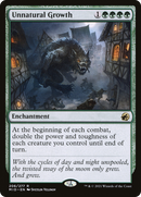 Unnatural Growth (MID-206) [Innistrad: Midnight Hunt] Foil