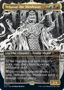 Nekusar, the Mindrazer (SLD-1301) (Borderless) [Secret Lair Drop] Foil